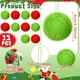 thumbnail image 3 of Juego de 12 Piezas de Adorno Navegación Hot6sl Color Verde Color Rojo para Colgar En El Arbol de Navidad, 3 of 6