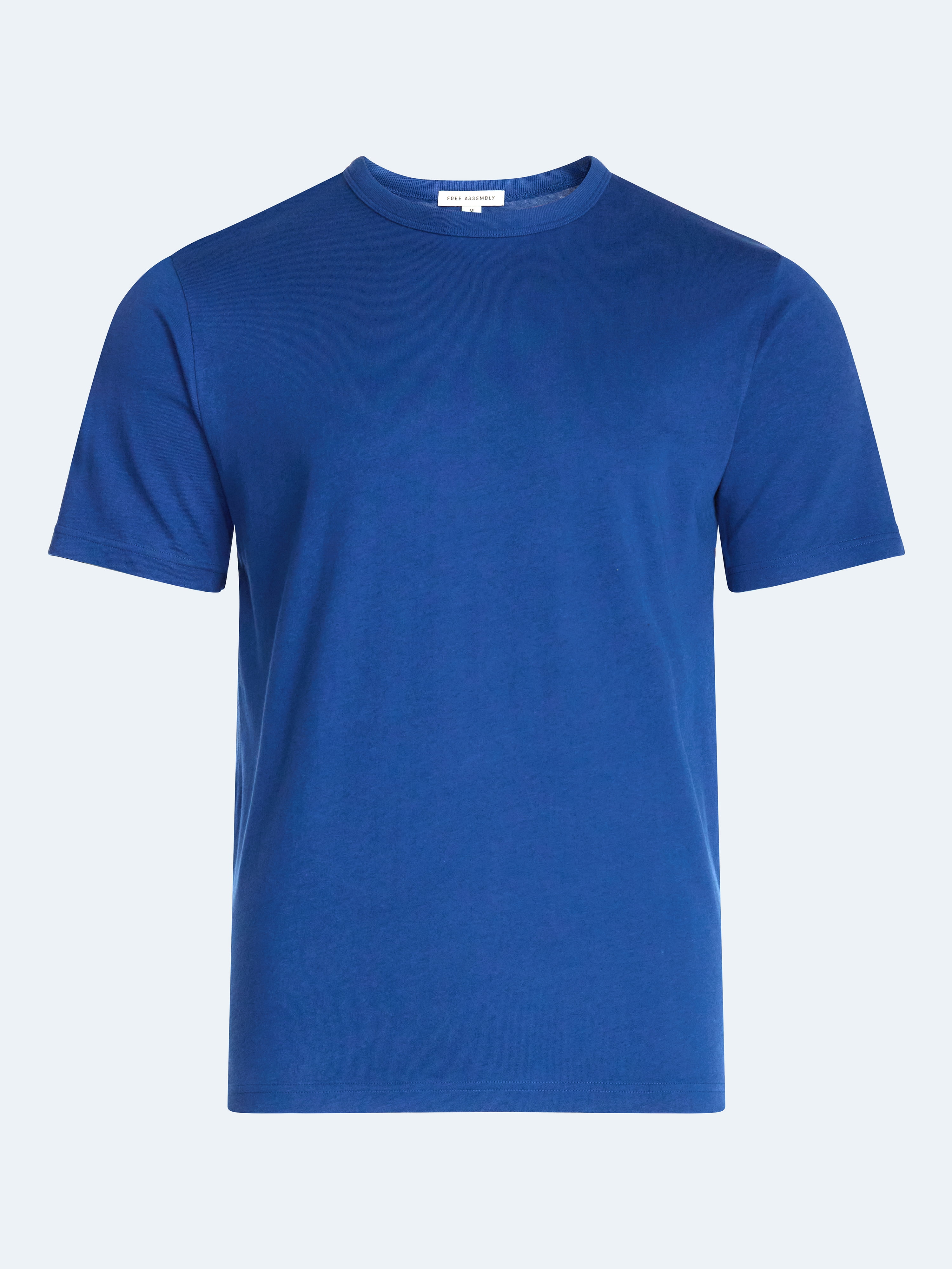 Free Assembly Men's and Big Men's Everyday Cotton Tee with Short Sleeves, Sizes S-XXXL