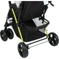 Babideal Flash Standard Stroller with Storage, Gray Ombre