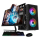 thumbnail image 1 of Computadora Escritorio Completa Xtreme PC Gaming AMD Radeon Vega 8 Ryzen 3 3200G 16GB SSD 500GB Monitor 23.8 75Hz WIFI Black gaming ligero, oficina, estudio y hogar, 1 of 6