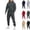 Dark Gray, variant on Mens Track Suits 2 Piece Set Hoodie and Sweatpants Casual Athletic Jogging Suit Drawstring Running Gym Sweat Suits