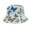 Blue, variant on Women Sun HatsFashion Fisherman Hat Sun Hat Butterfly Print Hat