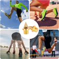 thumbnail image 2 of 240 Pcs Pointes de Piste et de Campagne en Acier Inoxydable 1/4 Pouce Pointes de Chaussures de Golf avec Clé à Pointe, Pointes de Remplacement, 2 of 5