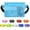 Blue, variant on Waterproof Pouch with Adjustable Waist Strap, Waterproof Dry Bag, Keeps Cell Phones and Valuables Safe and Dry, Perfect for Kayaking, Beach, Camping and Swimming