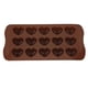 thumbnail image 1 of Silicone Chocolate Mold 15 Holes Heart Shape DIY Chocolate Making Mold Baking UtensilsRed, 1 of 4
