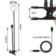 thumbnail image 2 of OULII Portable Selfie Lamp Cell Phone Selfie Light With Phone Holder Black 1Pcs, 2 of 6