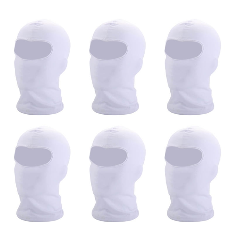 Distressed Ski Mask Full Face Knitted Fuzzy Yeat Shiesty