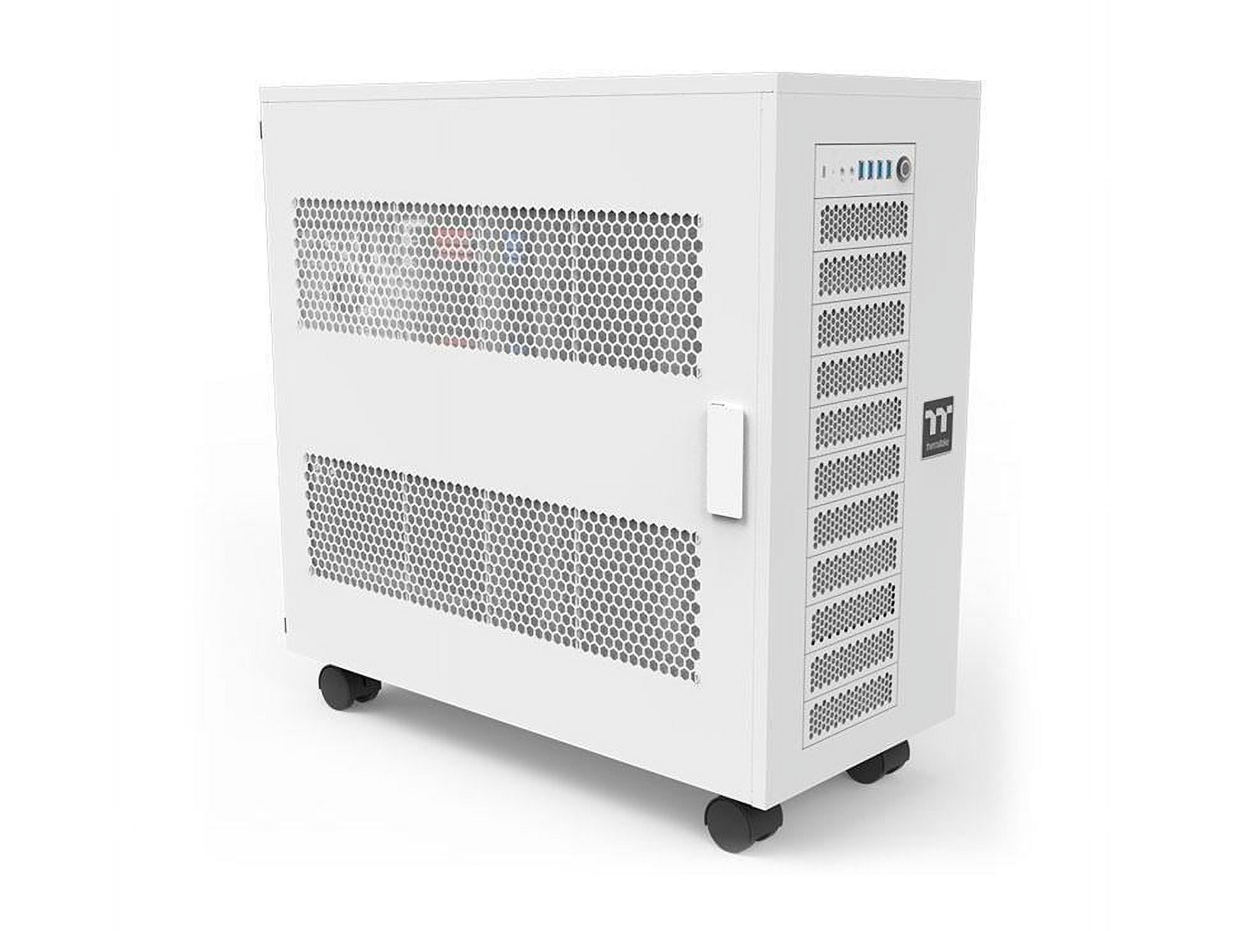 Thermaltake CA11B00F6NN00 AX700 Snow Super Tower Case White