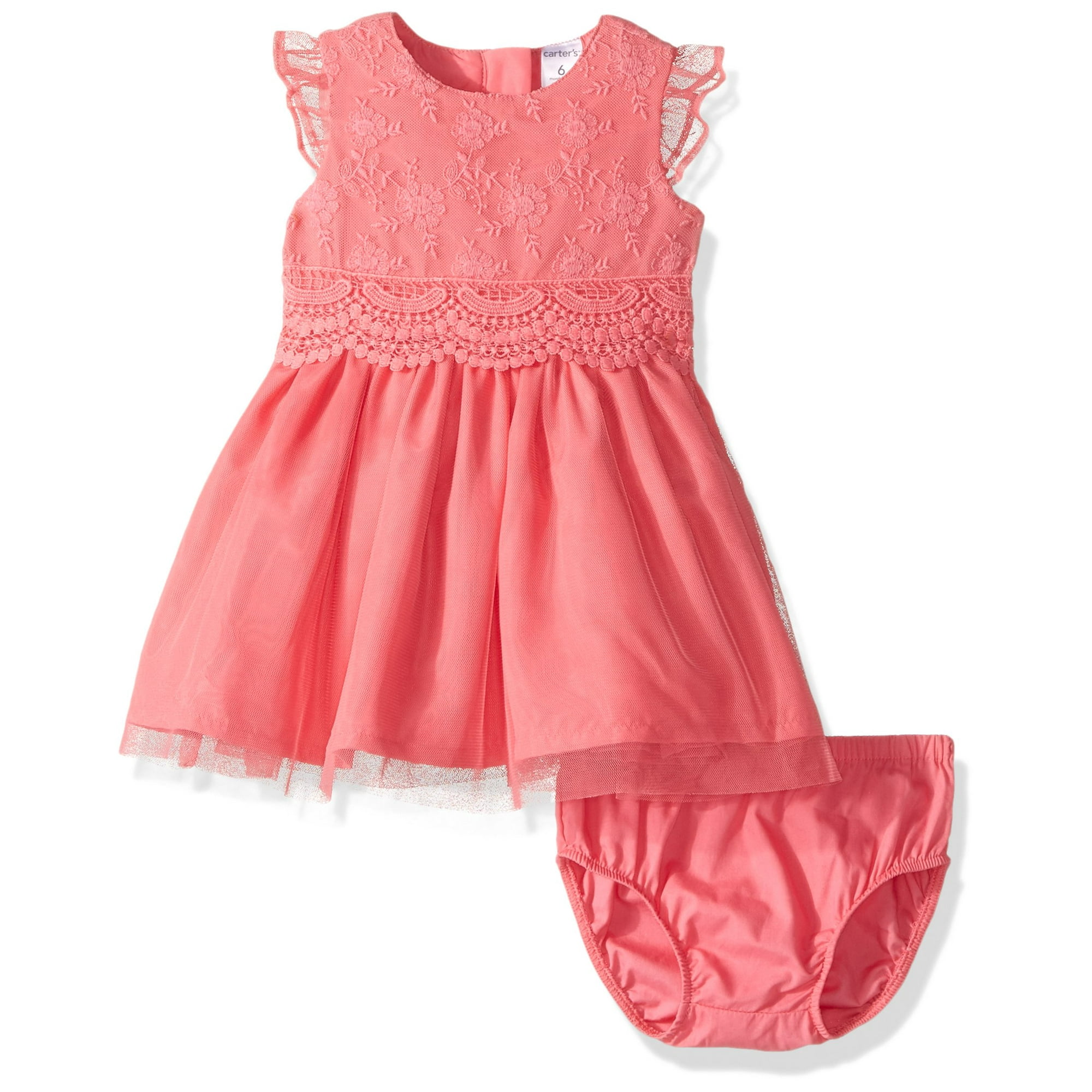 Carter s Baby Girls Dress 120g130 Pink 18M