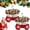 2pc, variant on 2026 New Twinkling Christmas Mitten Wreath, Twinkling Wreath with 120 LED Lights & 10H Auto Timer, Christmas Lighted Wreaths Front Door Artificial Garland for Party Wall Decoration (1/2PC)