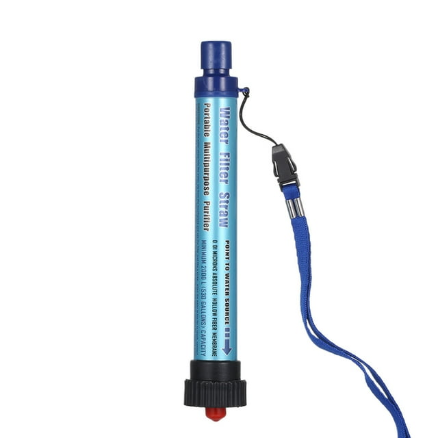 Purificador de agua Filtro de agua al aire libre Purificador de agua de paja Sistema de filtración R Tomshoo Purificador de agua