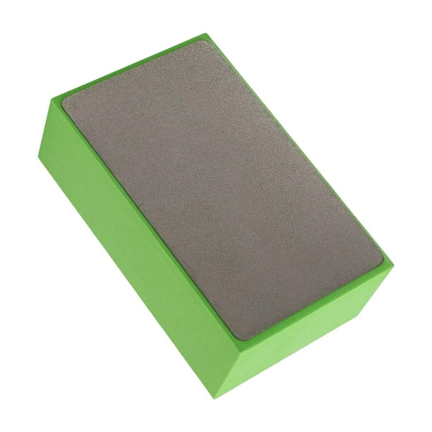 Almohadilla de pulido de diamante Esponja para pulir arañazos Grano para desbarbar Hoja para limpiar las manos verde