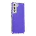 thumbnail image 2 of SaniMore for Samsung Galaxy S22 Plus 6.6" 2022 Csae, Crystal Solid Color Rugged Backplane for Women Girls Shockproof TPU Bumper Drop-proof Slim Lightweight Case for Galaxy S22 Plus 6.6 Inch, Purple, 2 of 9