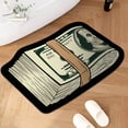 thumbnail image 7 of Jiibva Dollar Bill Rug Money Shaped Carpet Personality Money Rug Dollar Mat Art Floor Mat Decoration for Bedroom, Living Room and Study, 7 of 7