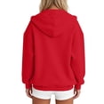 thumbnail image 4 of Zip Up Hoodies For Women Y2K Cardigan Sweatshirts Oversized Long Sleeve Tops Fall Fashion Jacket With Pockets, 4 of 6