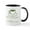 White/Black Inside, variant on CafePress - Lefty Coffee Cup Mug Mugs - 11 oz Ceramic Mug - Novelty Coffee Tea Cup