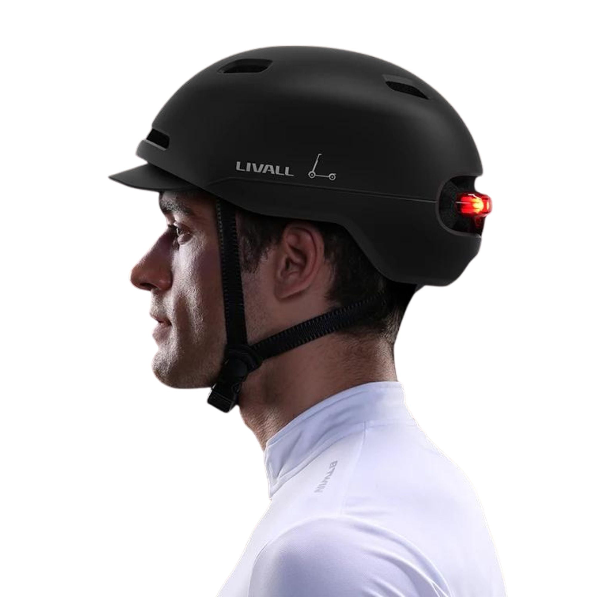 LIVALL C21 Cycling Smart Helmet with Removable Visor - Medium (21.3- 22.8 in)