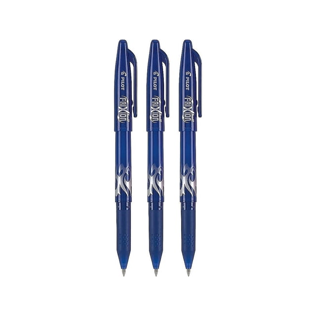 Bolígrafos de tinta de gel PILOT FriXion Ball borrables de punta fina de 0,7 mm