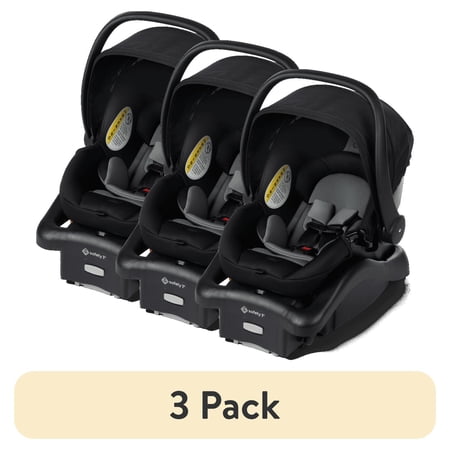 (3 pack) Safety 1st onBoard Insta-Latch Infant Car Seat