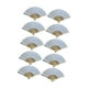 thumbnail image 4 of 10 abanicos de papel plegables portátiles para bodas, para decoración de escenarios, hogar y oficina., 4 of 7