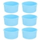 thumbnail image 2 of 6pcs Moldeos de pastel de silicona Moldes para pasteles Moldes para hornear Muffin Cups para el hogar (azul), 2 of 6