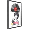 thumbnail image 4 of Creative Picture Frames 16"x24" Jukebox Vinyl Black Frame Display with Double White-White Matting, LP Record Albm Frame for Wall Décor, 4 of 5