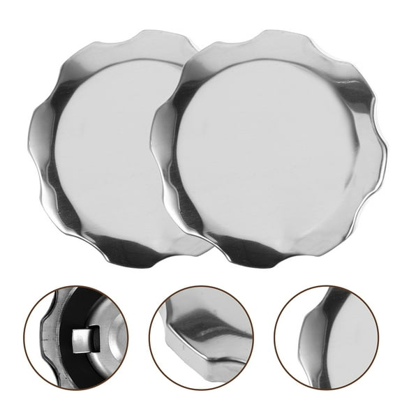 PBPBOX OUNONA 3pcs Universal Gasoline Generator Tank Cap Replacement for Gx160 Micro Tiller 170f168 Small Gasoline Engine Metal Gas Cap