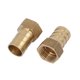 thumbnail image 2 of Conector de acoplamiento de tubo de latón con rosca hembra de 1/2 BSP y barbilla de manguera de 19 mm, 4 piezas, 2 of 2