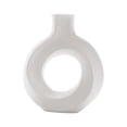 thumbnail image 3 of Jarrón de cerámica de estilo nórdico, jarrones decorativos, jarrón de , jarrones de , para comedor, decoración de cocina , Blanco, l Macarena Jarrón de ceramica, 3 of 8