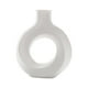 thumbnail image 3 of Florero de ceramica Perfecl Arreglo floral circular decorativo blanco L, 3 of 8