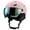 Light Pink, variant on Ski Helmet With Integrated Visor Goggles - Adult Snowboard ABS Shell Protective Headgear - Outdoor Sport for Winter Skiing