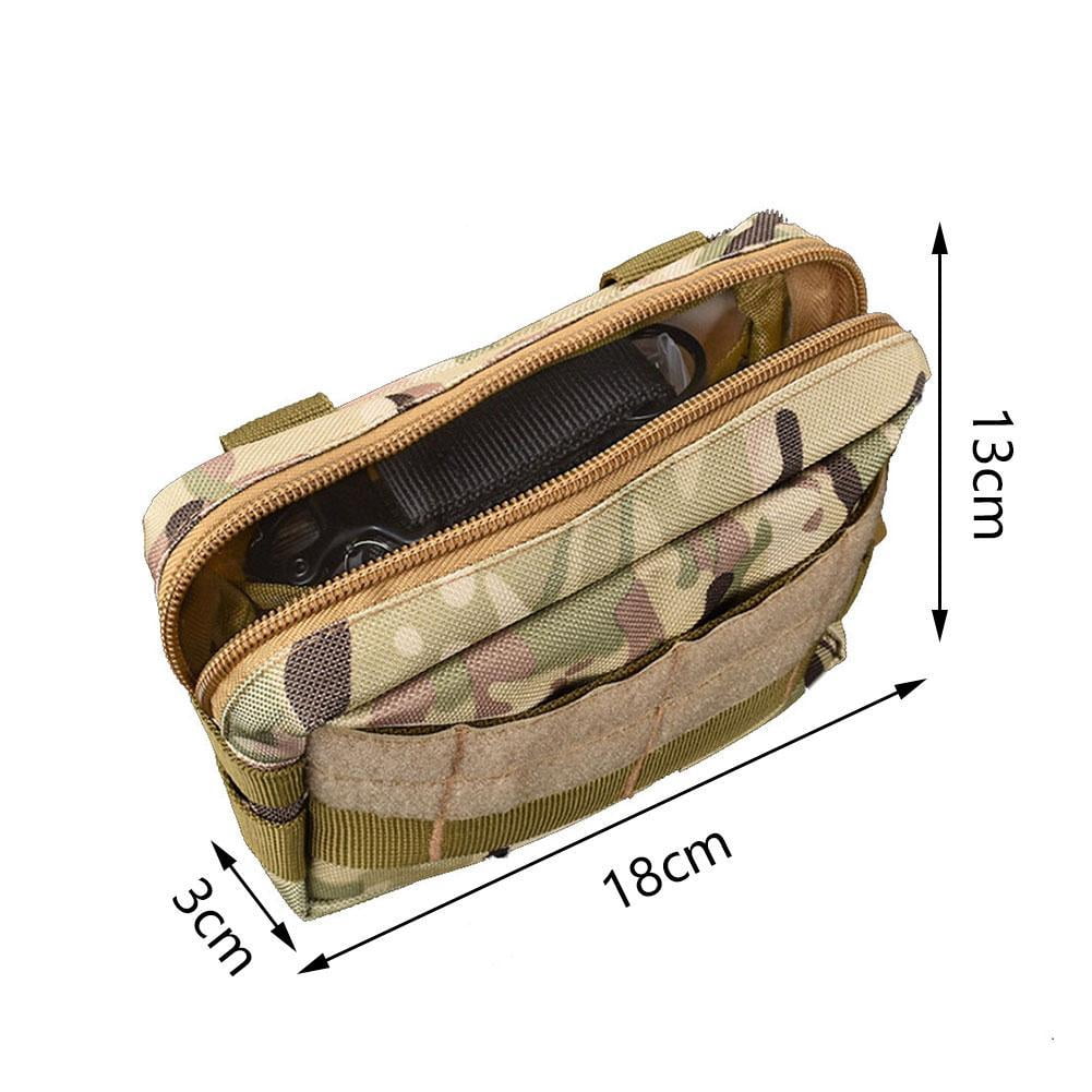 Outdoor Sports Pockets Mobile Phone Coin Purse Army Fan Tactical Belt Bag
