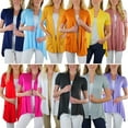 thumbnail image 4 of ToBeInStyle Girl's Single Randomly Selected Short Sleeve Cardigans - Fits Ages: 6-8 Years, 4 of 6