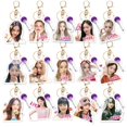 thumbnail image 2 of LLavero de I-DLE KPOP (G) para hombre y mujer, accesorio de acrílico, a la moda, Kawaii, para bolso de coche, 2 of 4