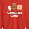 thumbnail image 3 of Instant Message - Camping Crew Smores - Toddler & Youth Long Sleeve Graphic T-Shirt, 3 of 6