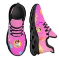 thumbnail image 1 of Zapatos de hospital con plataforma y estampado degradado para mujer, zapatillas de tenis cómodas de malla ligera para mujer, 1 of 6