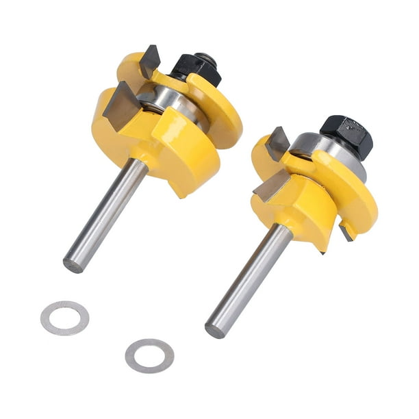 Router Bit Durable Routers Bits 40mm Cutter Head Diameter 2Pcs