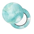 thumbnail image 2 of Disketp Blue Marble Funda Redonda para Taburete, Funda de Cojín para Silla de Bar Suave y Elástica-12 inch, 2 of 7