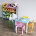 thumbnail image 3 of Humble Crew Table en Plastique pour Enfants & 4 Chaises, Lumineux Modernes, 3 of 6