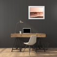 thumbnail image 3 of Jones, Alison 18x15 White Modern Wood Framed Museum Art Print Titled - Pier at Sunset, 3 of 4