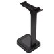 thumbnail image 3 of Soporte para auriculares RGB colorido, gran versatilidad, soporte para auriculares de escritorio USB para juegos con base antideslizante, 3 of 15