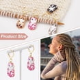 thumbnail image 4 of 24 Pcs Enamel Cat Stitch Markers Enamel Alloy Crochet Stitch Marker Charms Removable Locking Stitch Marker, 4 of 9