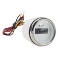 thumbnail image 2 of 52MM Digital Ammeter DC9 to 32V 100A Sensitive Sensor Accurate Current AMP Gauge for RVs Yachts Fishing Boats Ships White Dial Silver Bezel, 2 of 5
