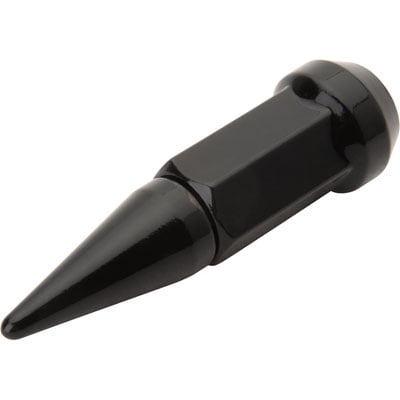 (8 Pack) Tusk Spike Tapered Lug Nut 12mm x 1.25mm Thread Pitch Black For KAWASAKI MULE 4000 2x4 2009-2010,2012-2023