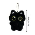 thumbnail image 2 of Squeaky Keychain Adorable Stress Toy With Realistic Meow Sound Cute Kitty Accessory, 2 of 5