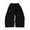 l-Black216, variant on Hifoo Pants Men Casual Trousers Solid Color High Street Wide Leg Long Style Unisex Loose Fit Streetwear Joggers Daily Wear Slacks Dailywear Leisure
