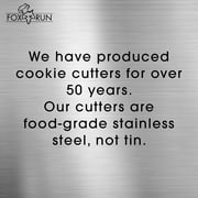 Fox Run Stainless Steel Linzer Cutter Set, 6-Piece, 2.5 x 2.5 x 1.75
