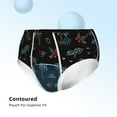 thumbnail image 3 of Pofeuu Hawaiian Style Print Boy's Briefs Toddler Boys' Underwear, Organic Cotton, Comfort Briefs-Medium, 3 of 7
