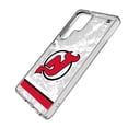 thumbnail image 2 of New Jersey Devils Galaxy Stripe Clear Ice Case, 2 of 6