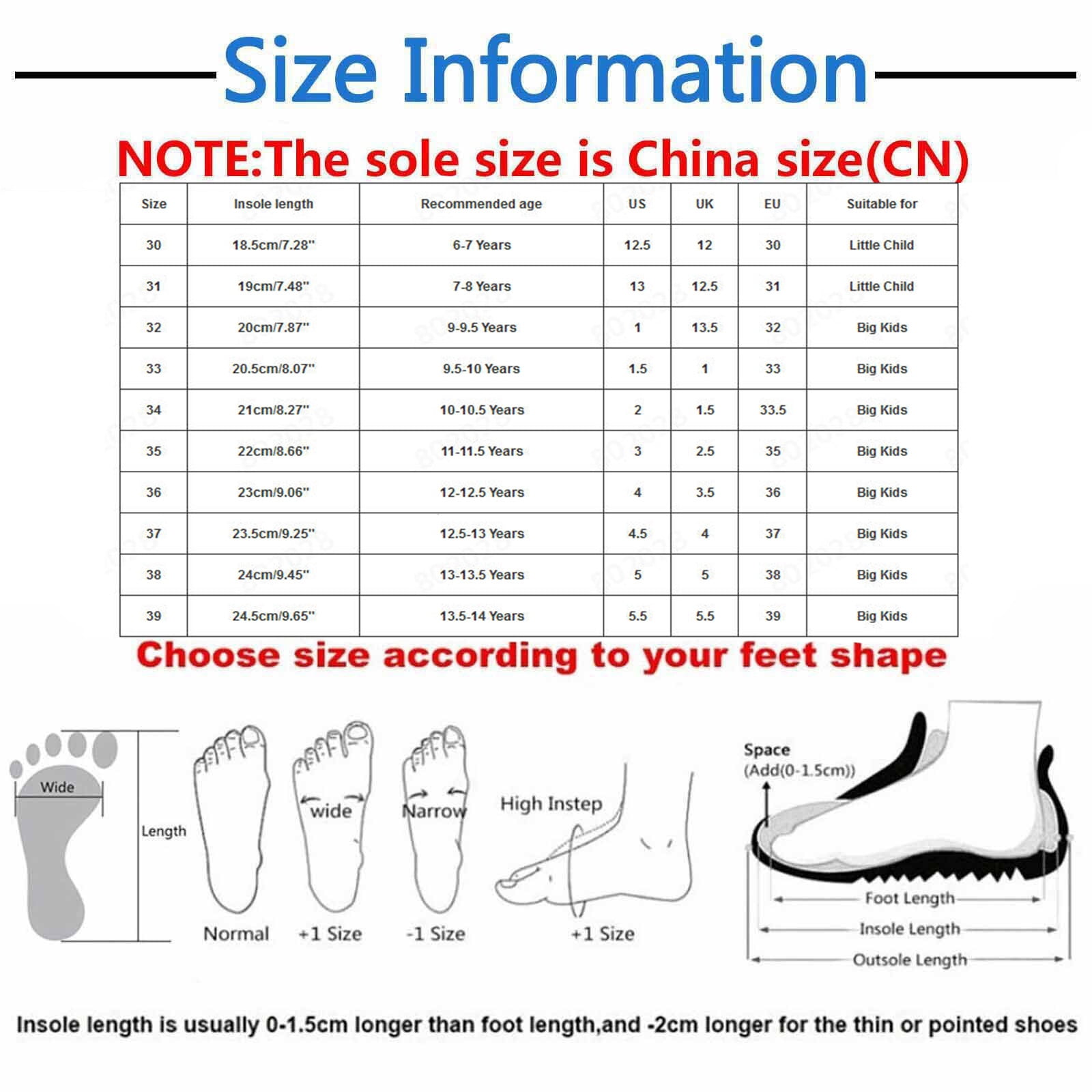 Zecgelong Fashion Autumn Children Girls Sports Shoes Flat Thick Bottom Non Easy To Wear PU Upper Comfortable Snow Boots Girls' Rain Bootsâ 6-7 Years